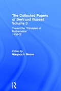 Cover: The Collected Papers of Bertrand Russell, Volume 3 - Routledge