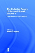 Cover: The Collected Papers of Bertrand Russell, Volume 4 - Routledge