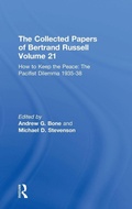 Cover: The Collected Papers of Bertrand Russell Volume 21 - Routledge