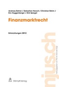 Cover: Finanzmarktrecht - St&auml;mpfli Verlag AG