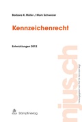 Cover: Kennzeichenrecht - St&auml;mpfli Verlag