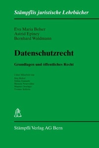 Enlarge image Cover: Datenschutzrecht - Stämpfli Verlag AG