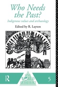 Cover: Who Needs the Past? - Routledge