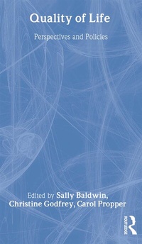 Enlarge image Cover: Quality of Life - Routledge