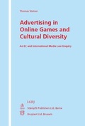 Cover: Advertising in Online Games and Cultural Diversity - St&auml;mpfli Verlag AG