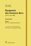 Cover: Baugesetz des Kantons Bern vom 9. Juni 1985 - St&auml;mpfli Verlag AG