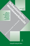 Cover: Schweizerisches Wettbewerbsrecht - St&auml;mpfli Verlag AG