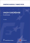 Cover: Union Europ&eacute;enne - St&auml;mpfli Verlag AG