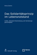Cover: Das Solidarit&auml;tsprinzip im Lebensnotstand - St&auml;mpfli Verlag AG
