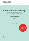 Cover: Internationale Vertr&auml;ge - St&auml;mpfli Verlag AG