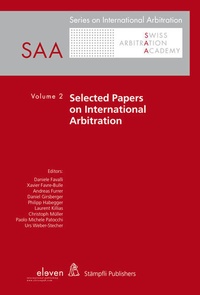 Enlarge image Cover: Selected Papers on International Arbitration - Stämpfli Verlag AG