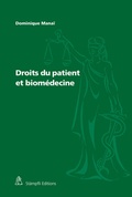 Cover: Droits du patient et biom&eacute;decine - St&auml;mpfli Verlag AG
