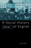 Cover: A Social History of English - Routledge