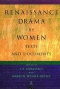 Cover: Renaissance Drama by Women: Texts and Documents - Routledge