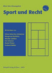 Enlarge image Cover: Sport und Recht - Stämpfli Verlag AG