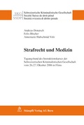 Cover: Strafrecht und Medizin - St&auml;mpfli Verlag AG