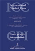 Cover: International Criminal Court - Cour p&eacute;nale internationale - St&auml;mpfli Verlag AG