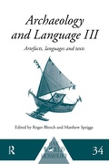 Cover: Archaeology and Language III - Routledge