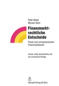 Cover: Finanzmarktrechtliche Entscheide - St&auml;mpfli Verlag AG