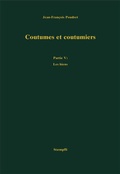 Cover: Coutumes et coutumiers - St&auml;mpfli Verlag AG