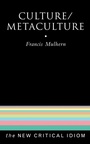 Cover: Culture/Metaculture - Routledge
