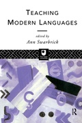 Cover: Teaching Modern Languages - Routledge