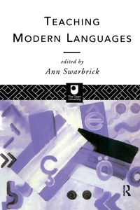 Enlarge image Cover: Teaching Modern Languages - Routledge