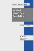 Cover: German Securities Regulation - St&auml;mpfli Verlag AG