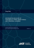 Cover: Deformation Behavior of Thin Metallic Wires under Tensile and Torsional Loadings - KIT Scientific Publishing