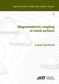 Abbildung von: Magnetoelectric coupling at metal surfaces - KIT Scientific Publishing