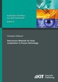 Cover: Data-driven Methods for Fault Localization in Process Technology - KIT Scientific Publishing