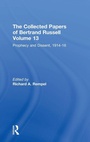 Cover: The Collected Papers of Bertrand Russell, Volume 13 - Routledge