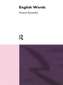 Cover: English Words - Routledge