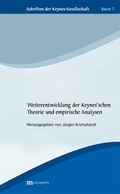 Cover: Weiterentwicklung der Keynes'schen Theorie und empirische Analysen - Metropolis