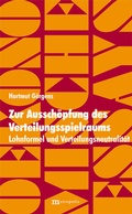Cover: Zur Aussch&ouml;pfung des Verteilungsspielraums - Metropolis