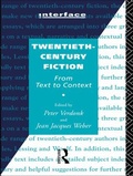 Cover: Twentieth-Century Fiction - Routledge