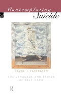 Cover: Contemplating Suicide - Routledge