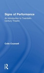 Cover: Signs of Performance - Routledge