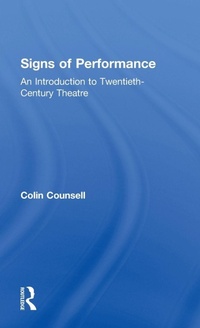 Enlarge image Cover: Signs of Performance - Routledge
