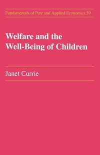 Enlarge image Cover: Welfare and the Well-Being of Children - Routledge