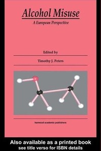 Enlarge image Cover: Alcohol Misuse - Harwood-Academic Publishers
