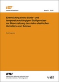 Cover: Entwicklung eines dichte- und temperaturabh&auml;ngigen Stoffgesetzes zur Beschreibung des visko-elastischen Verhaltens von Schnee - vdf Hochschulverlag AG