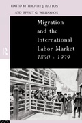 Cover: Migration and the International Labor Market 1850-1939 - Routledge