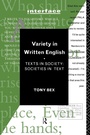 Cover: Variety in Written English - Routledge