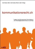 Cover: Kommunikationsrecht.ch - vdf Hochschulverlag AG