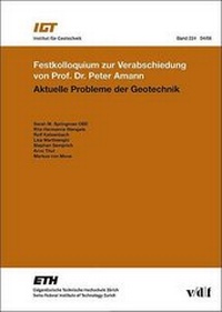 Enlarge image Cover: Aktuelle Probleme der Geotechnik - vdf Hochschulverlag AG
