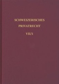 Cover: Bd. VII/1: Obligationenrecht. Besondere Vertragsverh&auml;ltnisse 1. Halbband - Helbing & Lichtenhahn