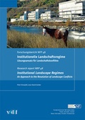 Cover: Institutionelle Landschaftsregime /Institutional Landscape Regimes - vdf Hochschulverlag AG
