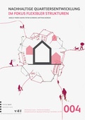Cover: Nachhaltige Quartiersentwicklung - vdf Hochschulverlag AG
