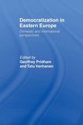 Cover: Democratization in Eastern Europe - Routledge